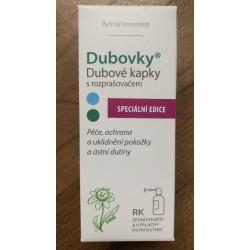 DUBOVKY - Dubové kapky s rozprašovačem 50 ml